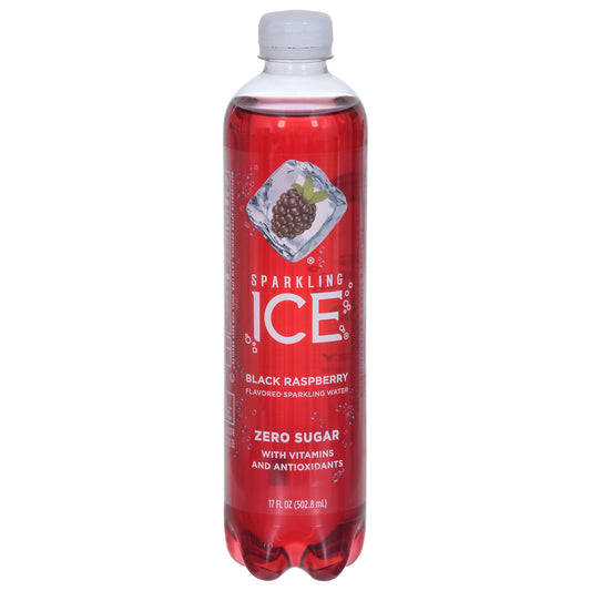 Ice Zero Sugar Black Raspberry Sparkling Water 17 fl oz