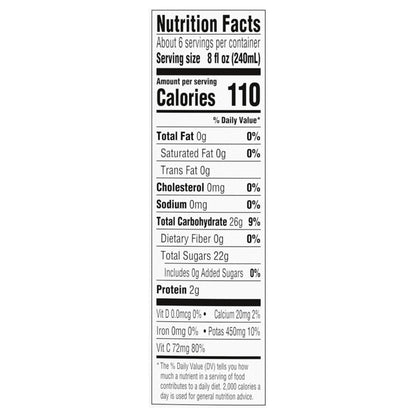 Food Club 100% Premium No Pulp Orange Juice 46 fl oz