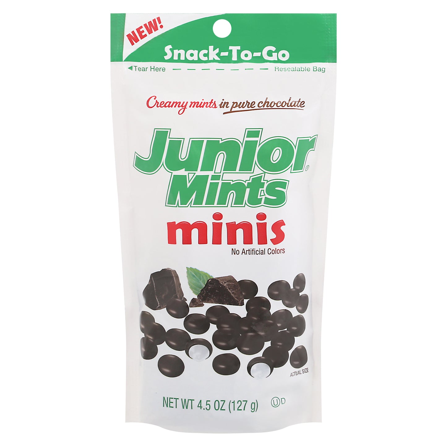 Junior Mints Minis Candy 4.5 oz
