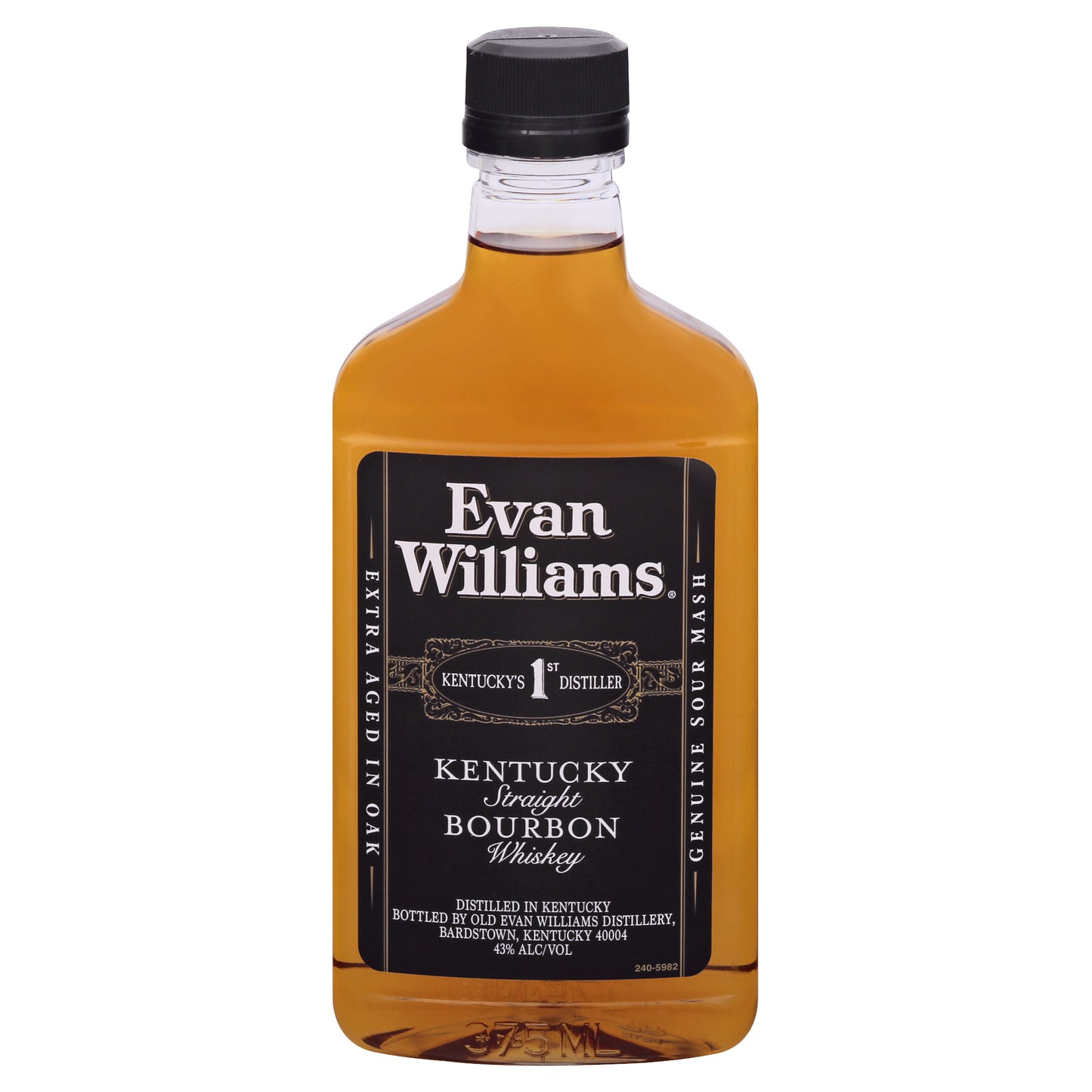 Evan Williams Kentucky Straight Bourbon Whiskey 375 ml