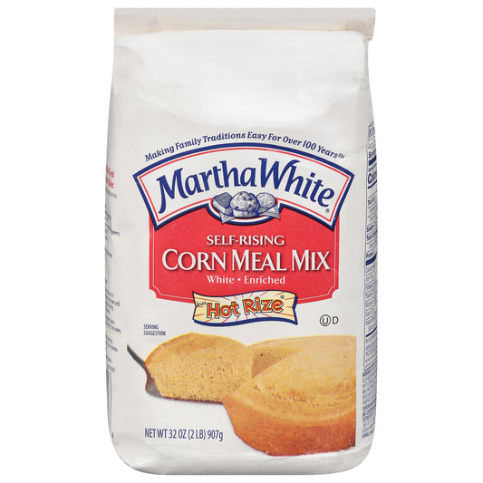 Martha White Self-Rising White Enriched Corn Meal Mix 32 oz