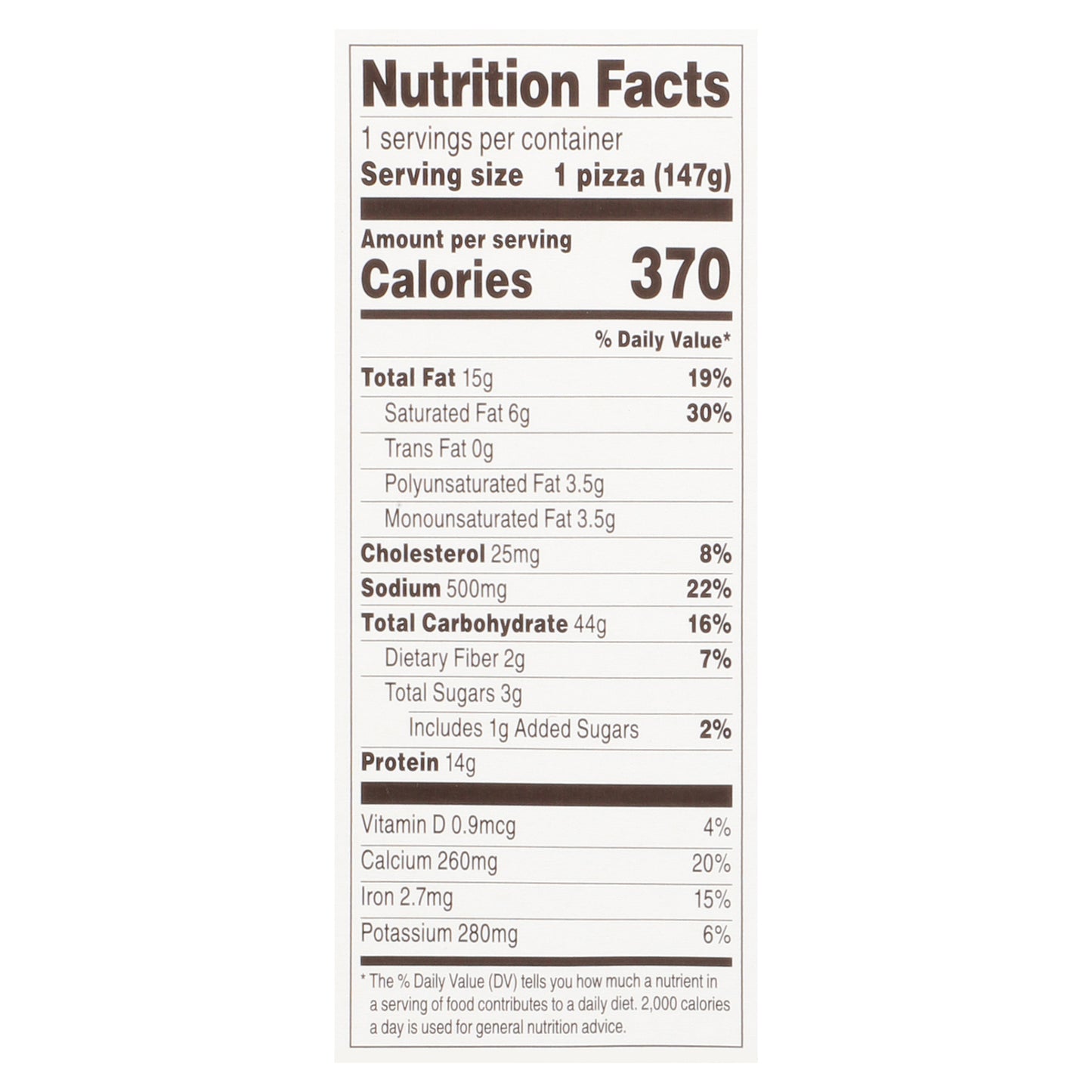 That's Smart! 3 Cheese Pizza 5.2 oz