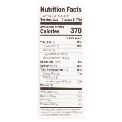 That's Smart! 3 Cheese Pizza 5.2 oz