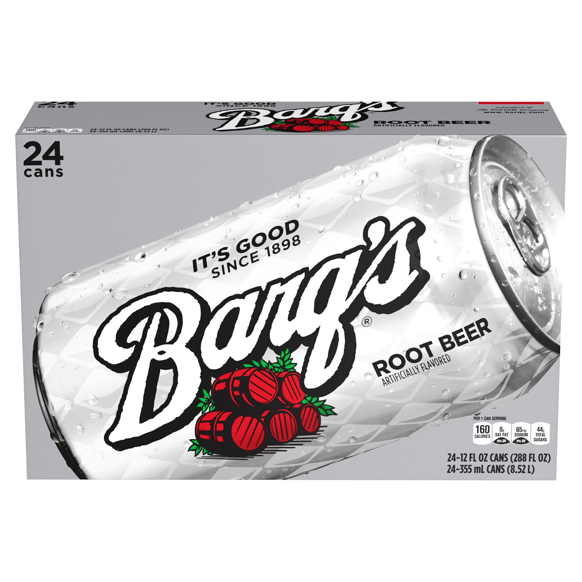 Barq's Root Beer Cans, 12 fl oz, 24 Pack – Champagne's Marche