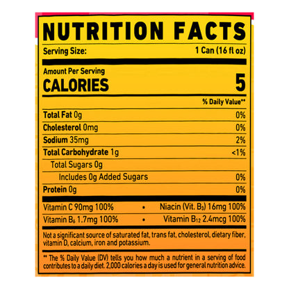 Ghost Zero Sugar Energy Drink, Strawbango, 16 fl oz can