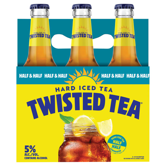Twisted Tea Half & Half, Hard Iced Tea (12 fl. oz. Bottle, 6pk.)