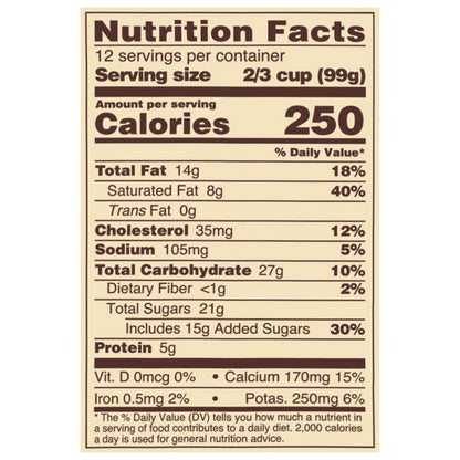Blue Bell Moo-llennium Crunch Ice Cream 0.5 gal