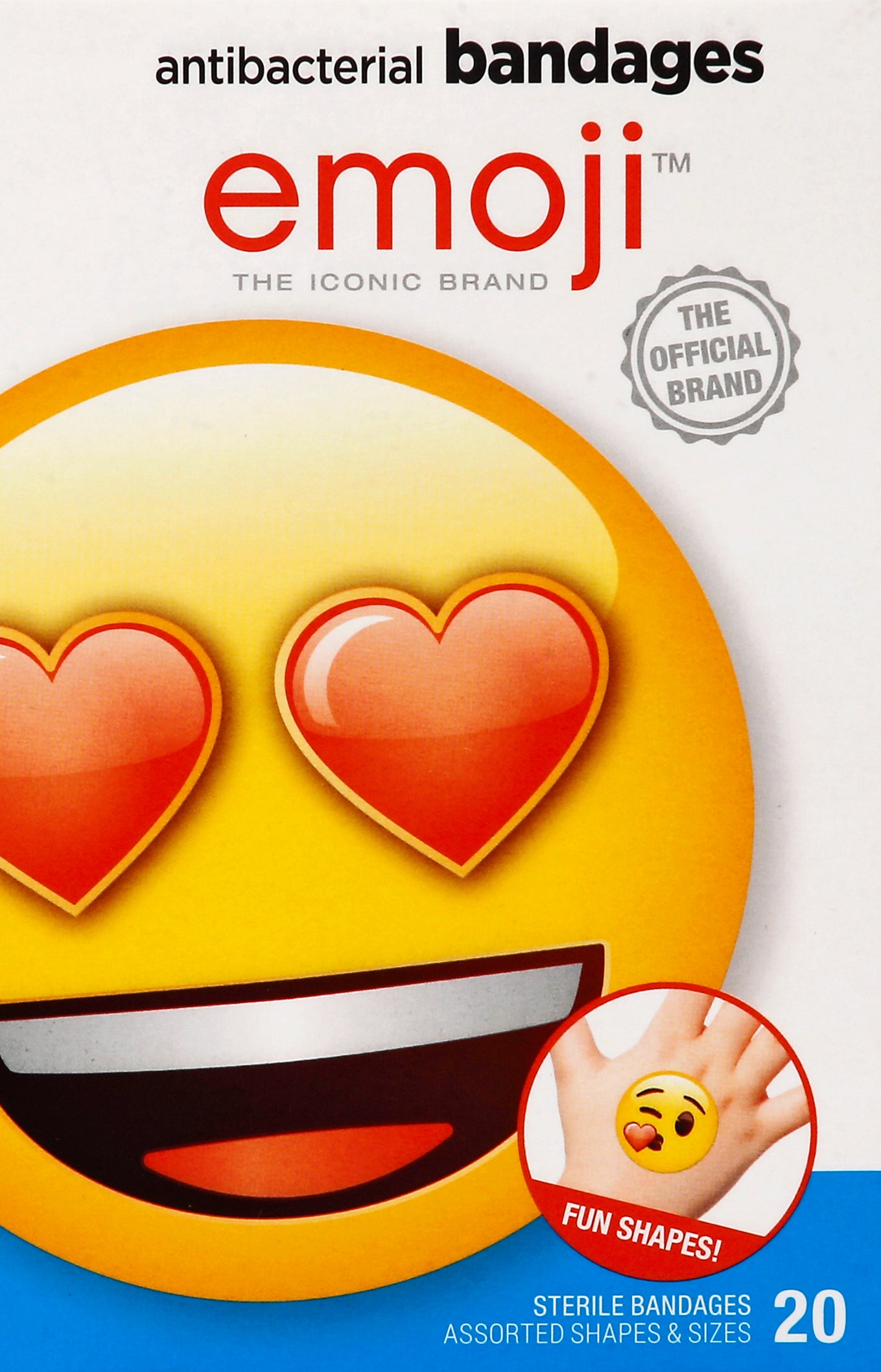 Emoji EMOJI BAND A-BACT ASST 20 CT