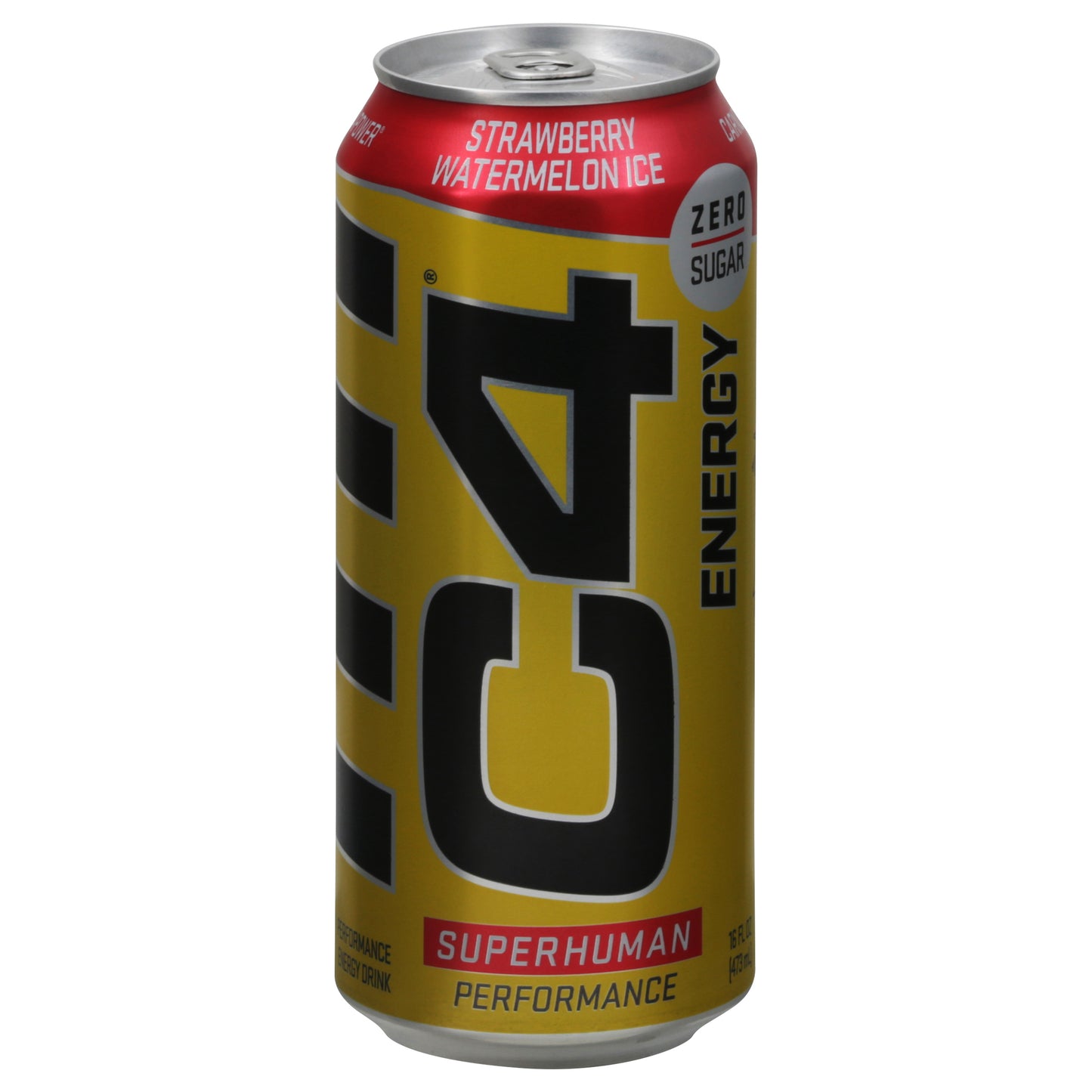 C4 Zero Sugar Performance Strawberry Watermelon Ice Energy Drink 16 fl oz