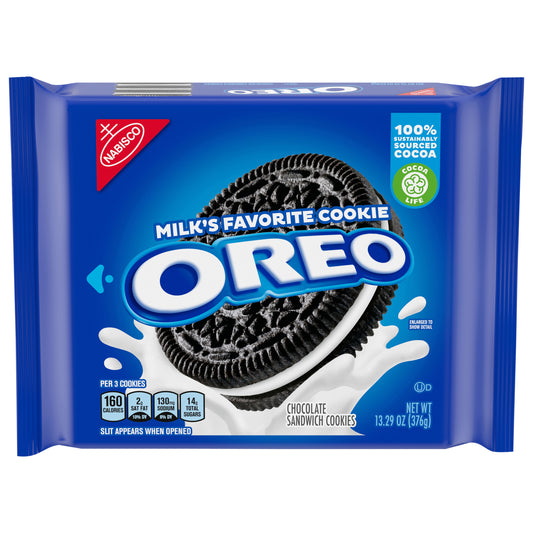 OREO Chocolate Sandwich Cookies, 13.29 oz