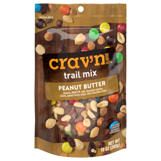 Crav'n Flavor Peanut Butter Trail Mix 10 oz