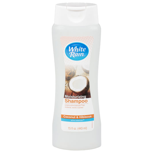 White Rain Moisturizing Coconut & Hibiscus Shampoo 15 fl oz