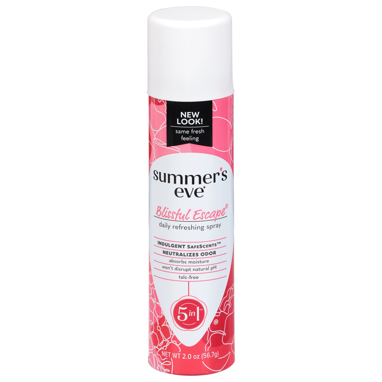 Summer's Eve 5 in 1 Daily Blissful Escape Refreshing Spray 2.0 oz