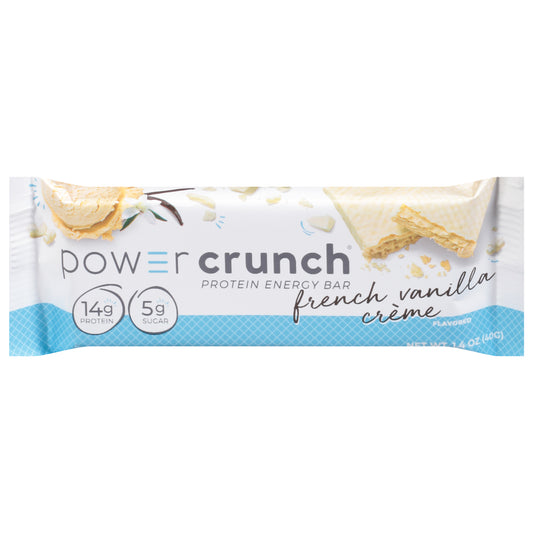 Power Crunch French Vanilla Creme Flavored Protein Energy Bar 1.4 oz