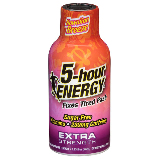 5-Hour Energy Extra Strength Hawaiian Breeze Energy Drink 1.93 fl oz