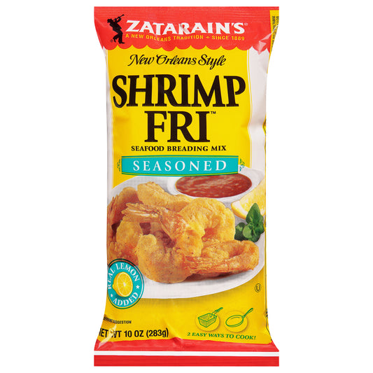 Zatarain's Shrimp Fry - Seasoned, 10 oz