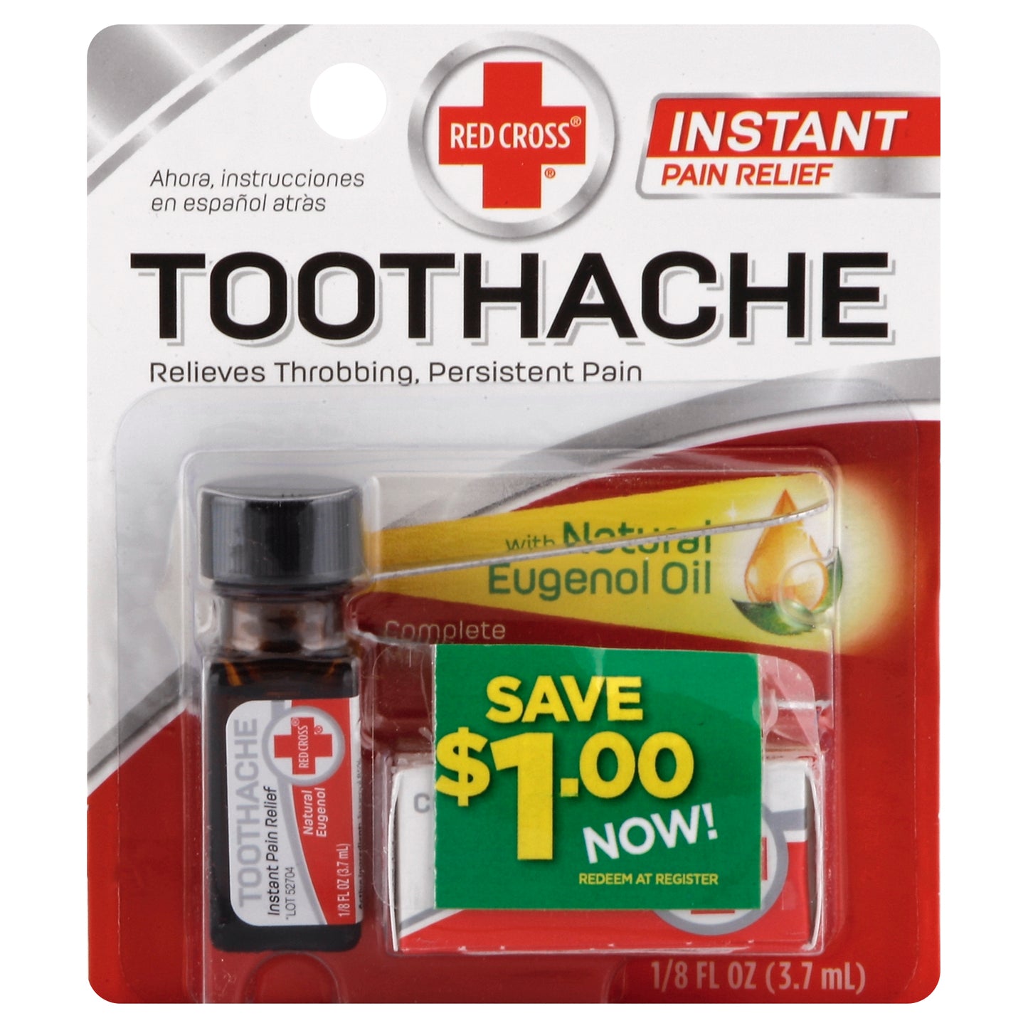 Red Cross Pain Relief 0.125 oz