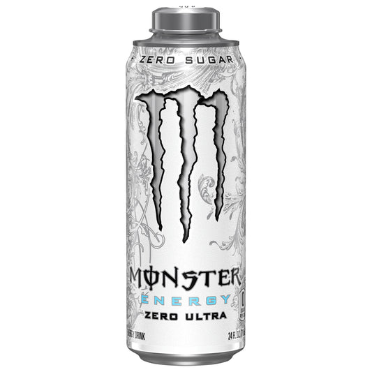 Monster Energy Zero Sugar Zero Ultra Energy Drink 24 fl oz