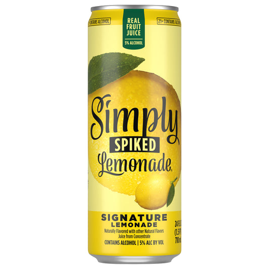 Simply Spiked Signature Lemonade Beer 24 fl oz