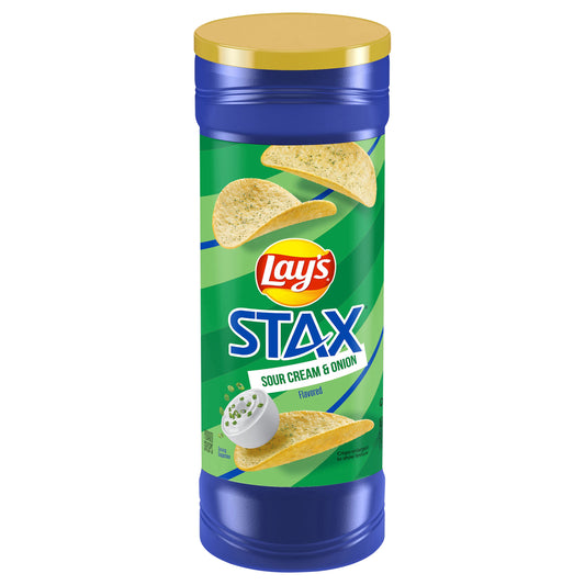 Lay's® Stax Sour Cream and Onion Potato Chips