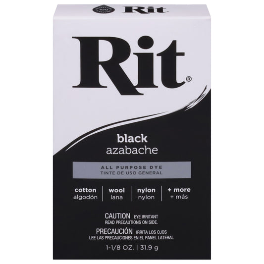 Rit Black All Purpose Dye 1.125 oz
