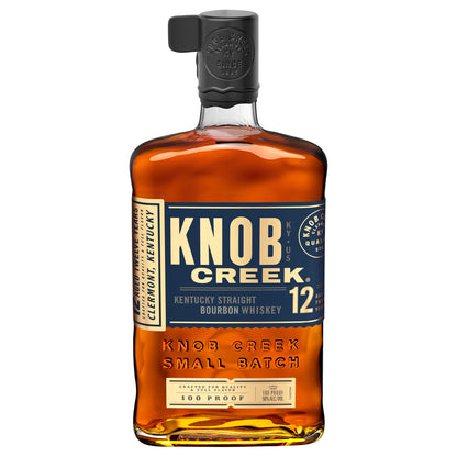 Knob Creek 12 Year Old 100 Proof Kentucky Straight Bourbon Whiskey 750 ml