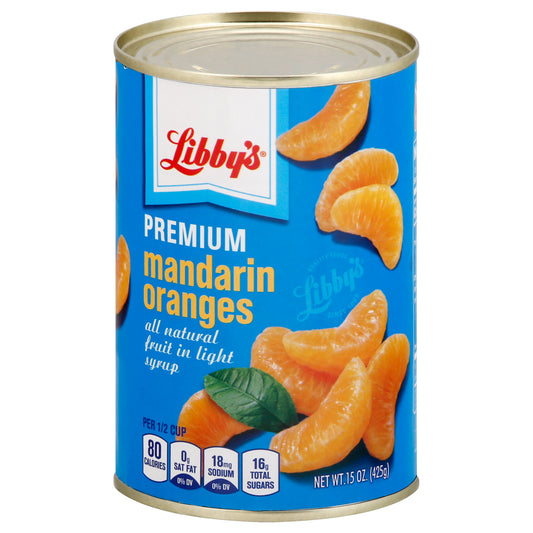 Libbys Mandarin Oranges 15 oz