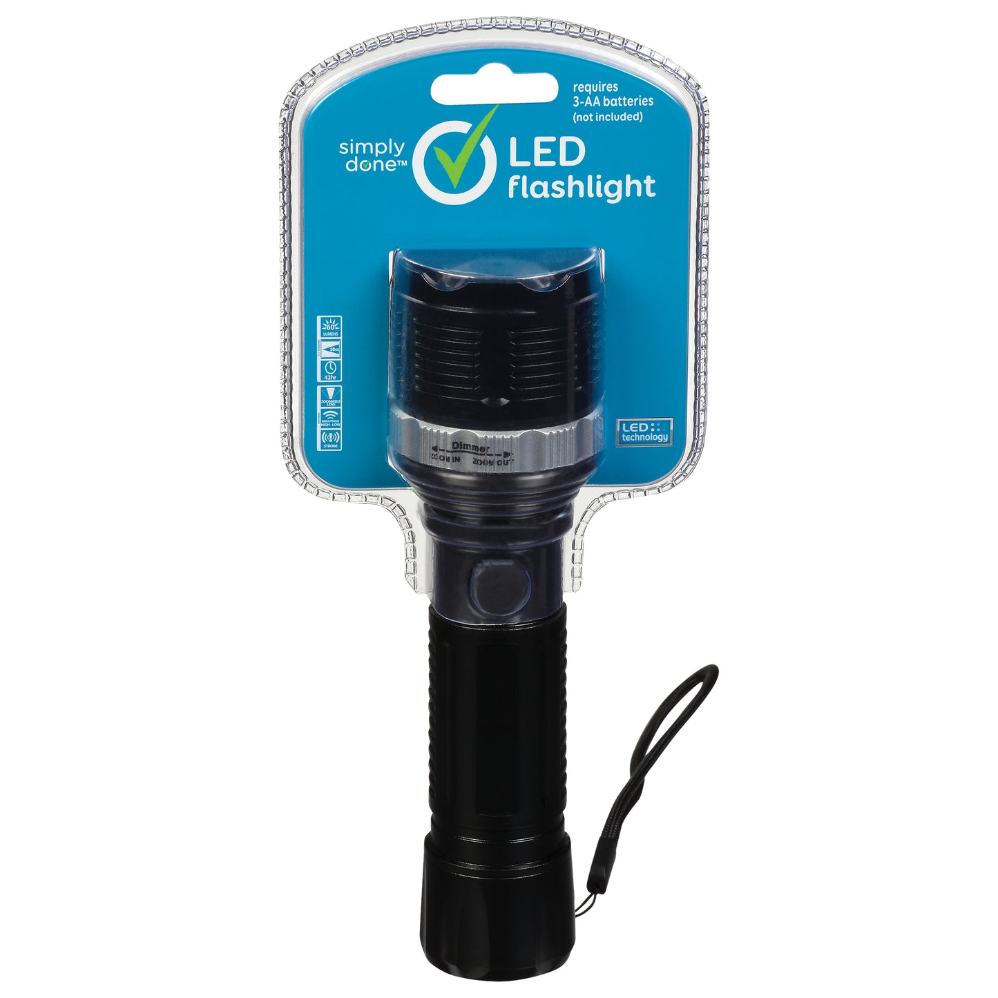 Simply Done LED Flashlight 1 ea