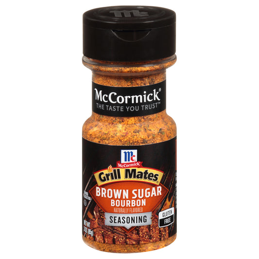 McCormick Grill Mates Brown Sugar Bourbon Seasoning, 3 oz