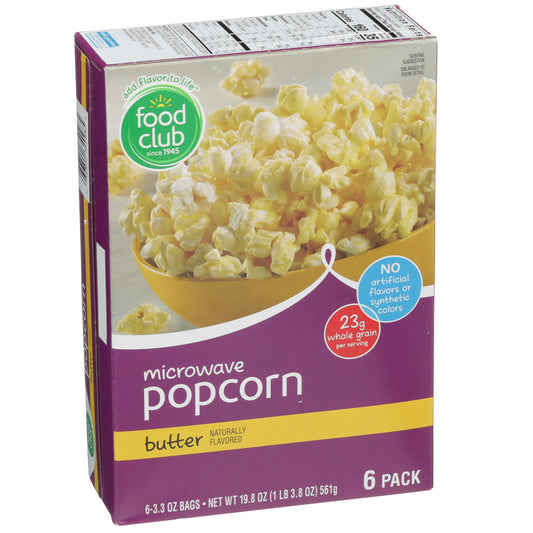Butter Microwave Popcorn