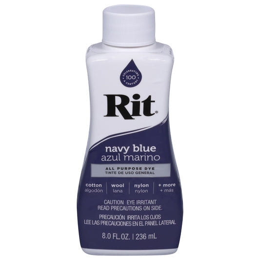 Rit Navy Blue All Purpose Dye 8.0 fl oz