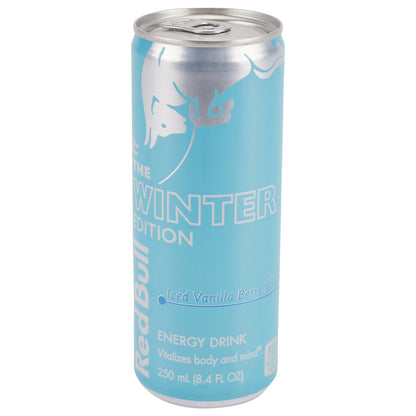 Red Bull Winter Edition Energy Drink, Iced Vanilla Berry, 8.4 fl.oz. can, with 80mg Caffeine, Taurine & B Vitamins
