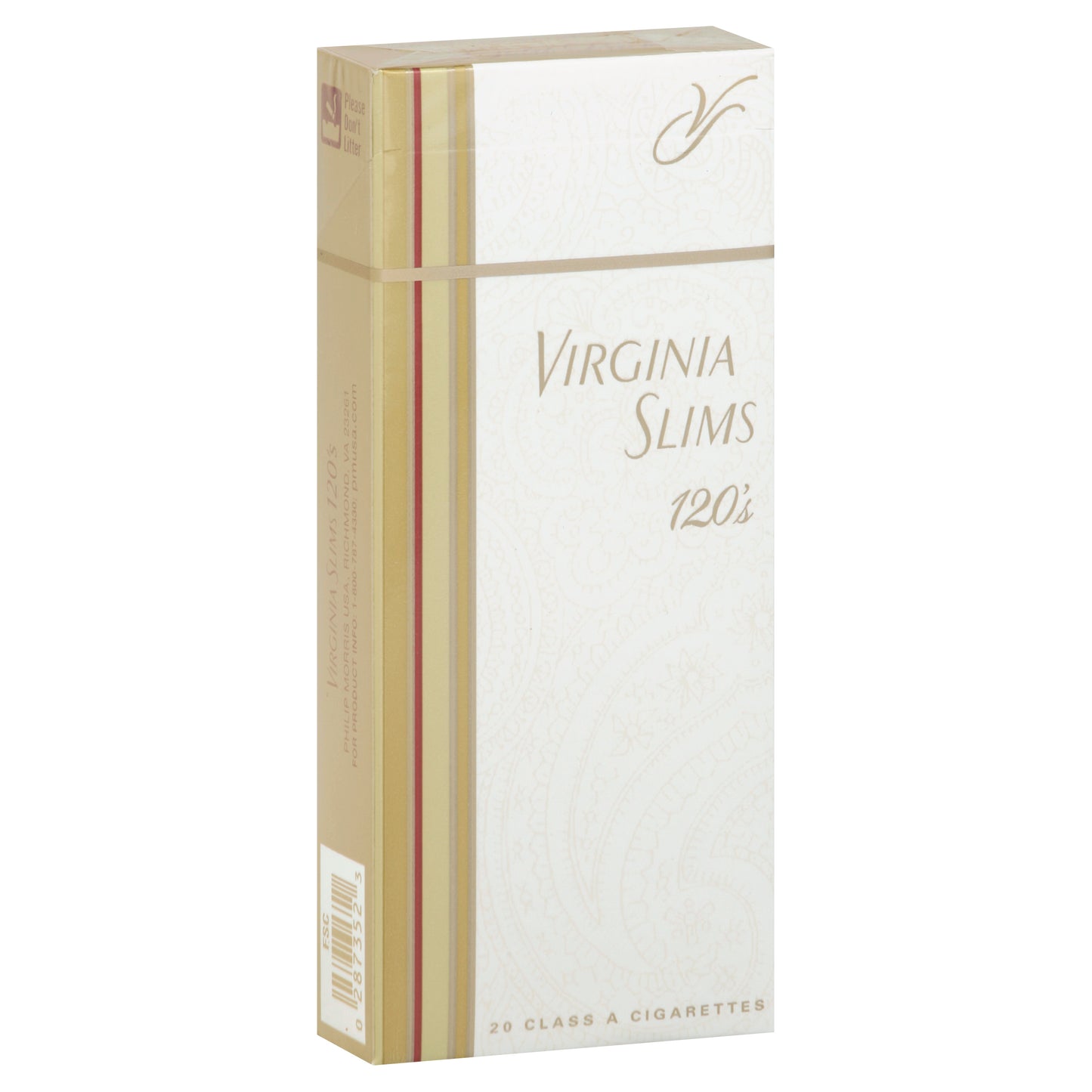 Virginia Slims Cigarettes 20 ea - 120's Gold
