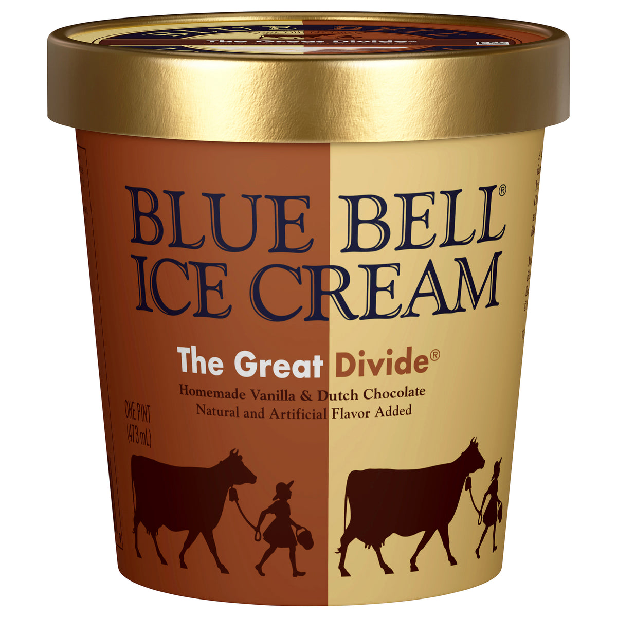 Blue Bell The Great Divide Ice Cream 1 pt