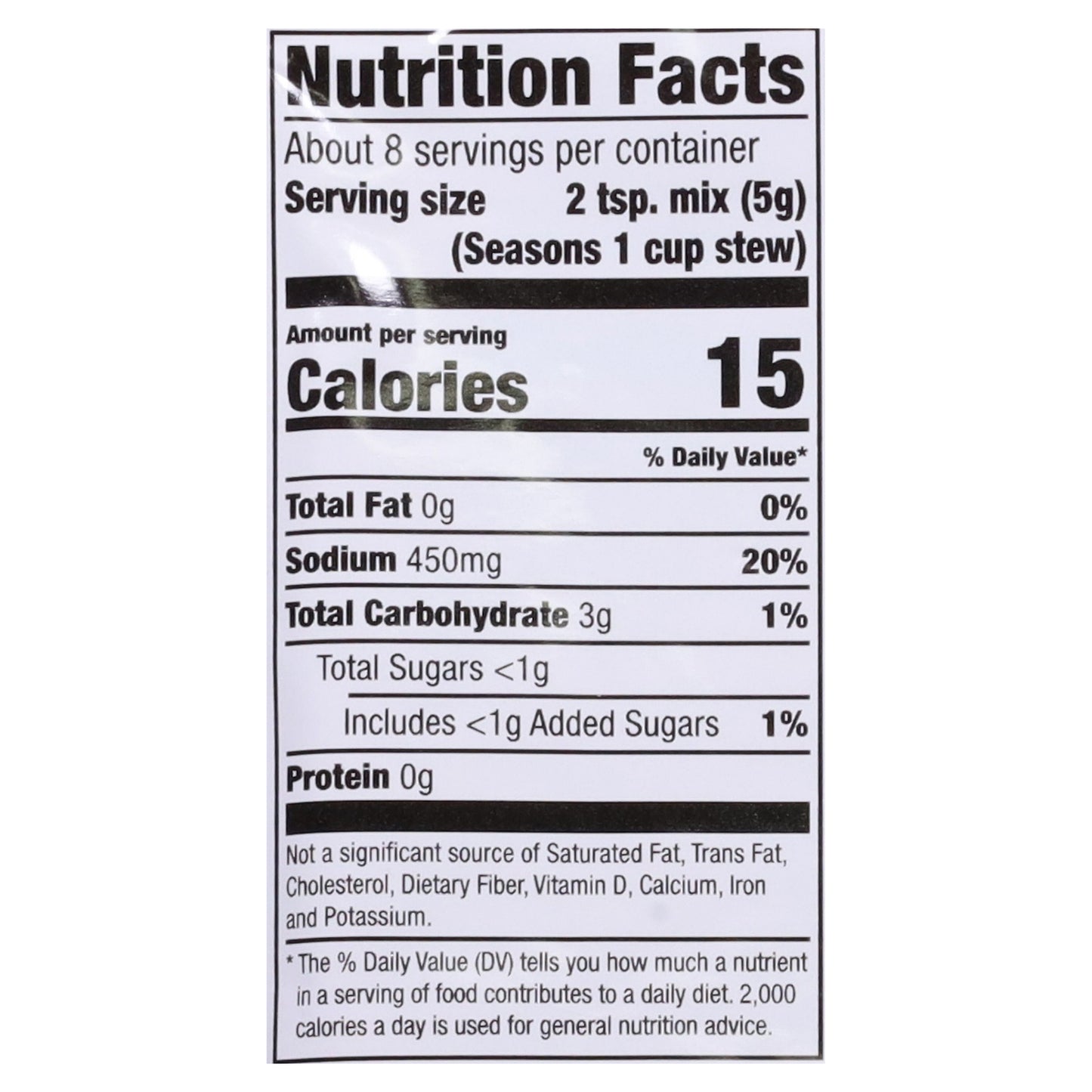 McCormick Beef Stew Seasoning Mix 1.5 oz