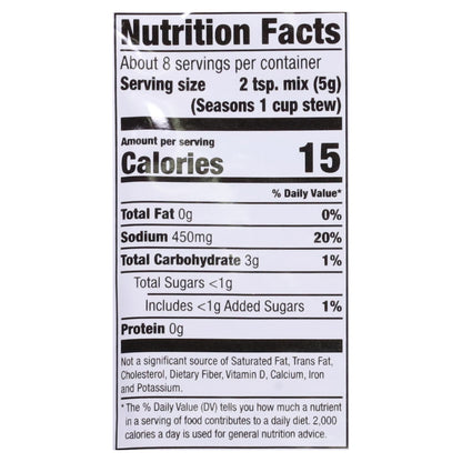 McCormick Beef Stew Seasoning Mix 1.5 oz