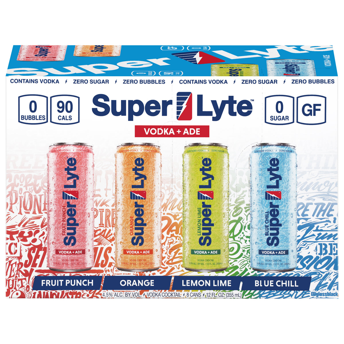 Super Lyte Assorted Vodka + Ade 8 - 12 fl oz Cans