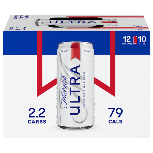 Michelob Ultra Superior Light Beer 12 - 10 fl oz Cans