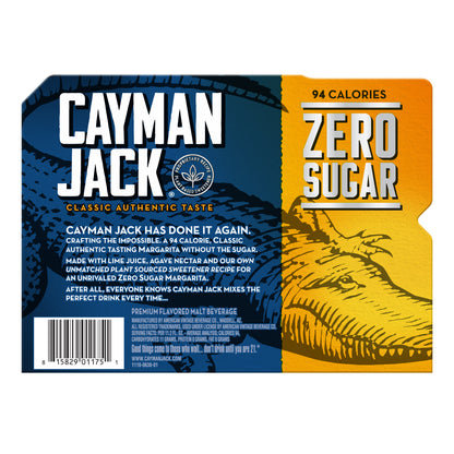 Cayman Jack Margarita Zero Sugar 6pk