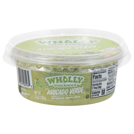 Wholly Guacamole Avocado Verde 10 oz