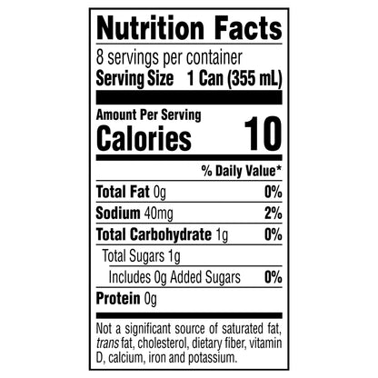 Topo Chico Sabores Tropical Mango Cans, 12 fl oz, 8 Pack