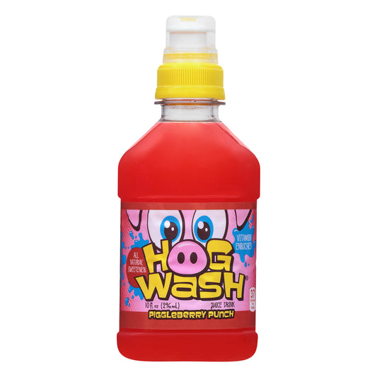 Hog Wash Piggleberry Punch Juice Drink 10 oz