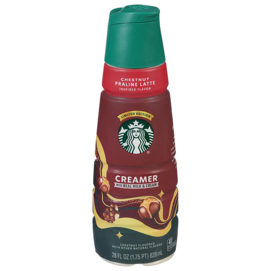 Starbucks Chestnut Praline Latte Creamer 28 fl oz