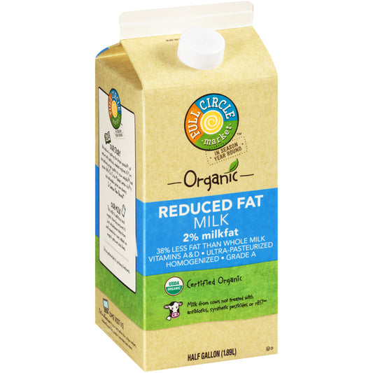 2% Reduced Fat Milk