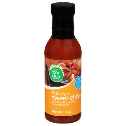 Food Club Thai Style Sweet Chili Sauce 16 oz