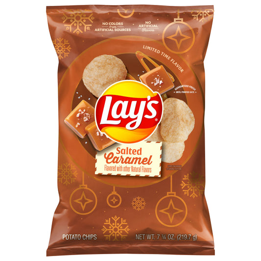 Lay's Potato Chips Salted Caramel, 7.75 Oz