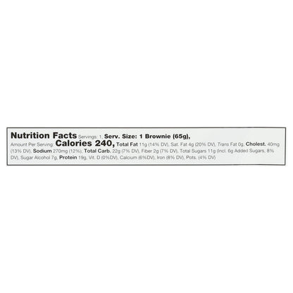 Prime Bites Cookie Dough Protein Brownie 12 - 2.29 oz Brownies
