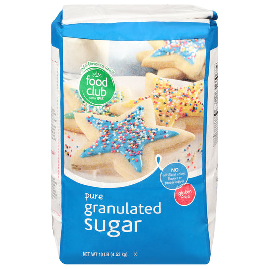 Food Club Pure Granulated Sugar 10 lb