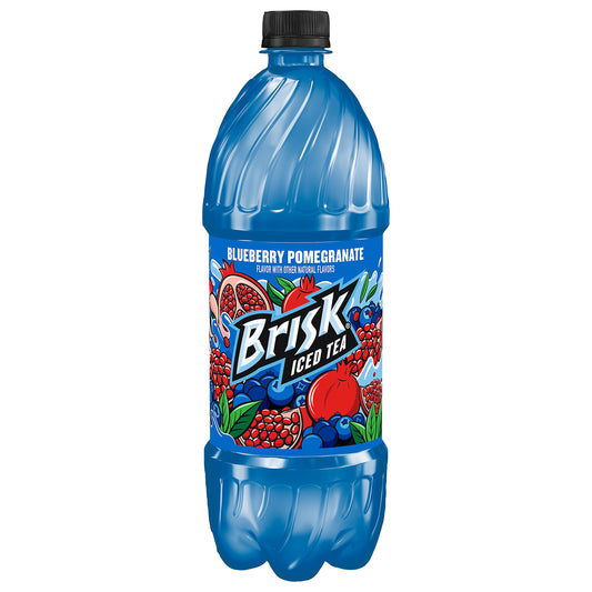 Brisk Blueberry Pomegranate Iced Tea 1 Liter