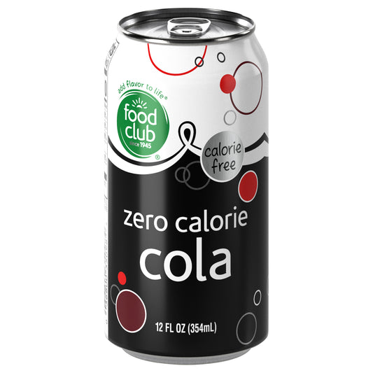Food Club Zero Calorie Soda 12 fl oz